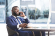 © Prostock-studio - Businessman Talking On Mobile Phone Enjoying Coffee In Cafe Outdoors