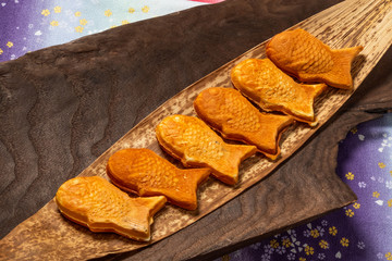 Poster - たいやき fish‐shaped pancake (taiyaki)japanese food