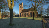 Fototapeta Storczyk - Church. Vledder Drenthe Netherlands.
