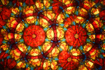 Wall Mural - multicolor kaleidoscope texture