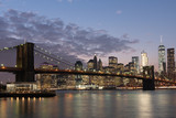 Fototapeta  - Wide panorama image of New York Manhattan