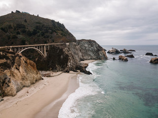 Wall Mural - Bixby Creek Bridge, Big Sur, California