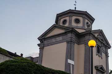 Church at sunset