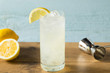 Refreshing Gin Tom Collins Cocktail