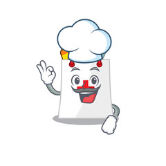 Sticker - Talented drug shopping bag chef cartoon drawing wearing chef hat