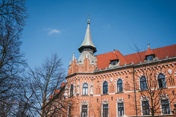 Wall Mural - Exterior of Wawel Royal Castle in Krakow, Poland