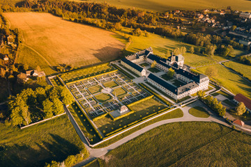 Wall Mural - Kuks Hospital is a former care institute for military veterans in Kuks in the Trutnov district, operated between 1744 and 1938. It was the most generous institute of its kind in late Baroque Bohemia.