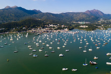 Top View Of Yacht Club