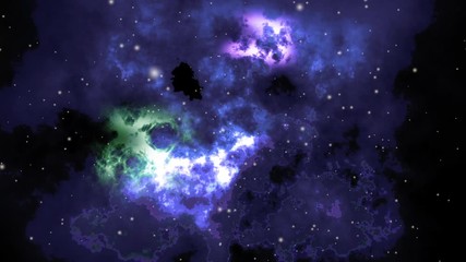 Wall Mural - Going through the universe