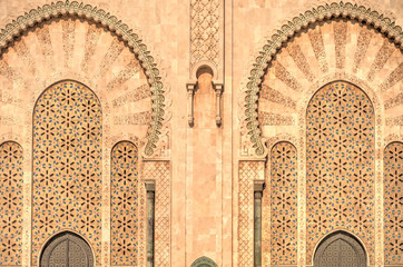 Hassan II Mosque in Casablanca, Morocco