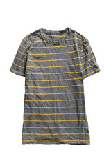 Poster - Striped t-shirt isolated