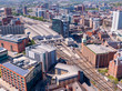 Leeds Train Station - Aerial View