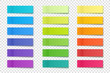 © 32 pixels - Realistic sticky notes collection. Post note stickers. Colorful sticky paper sheets. Vector illustration.