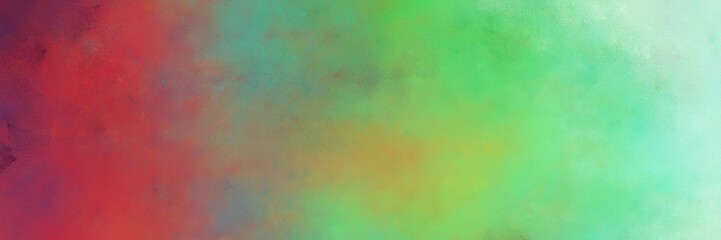 Aufkleber - beautiful abstract painting background texture with pastel green, dark moderate pink and powder blue colors and space for text or image. can be used as horizontal background graphic