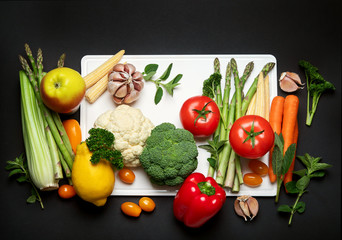 Wall Mural - Fresh vegetables