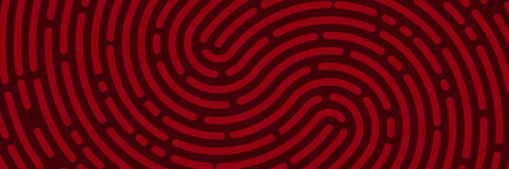 finger print red pattern