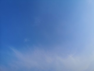 altostratus white clouds in the blue sky natural background beautiful nature environment space for w