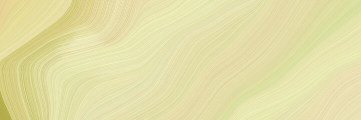Aufkleber - creative banner with pale golden rod, burly wood and dark khaki color. curvy background illustration