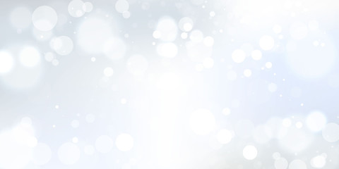 Wall Mural - abstract blurred light element that can be used for cover decoration bokeh background with blue colo