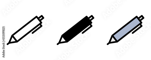 シャーペンのアイコンのセット シャープペンシル イラスト Stock Illustration Adobe Stock シャーペンのアイコンのセット シャープペンシル イラスト Stock Illustration Adobe Stock