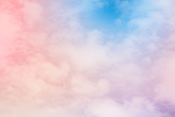 Wall Mural - cloud background with a pastel colour