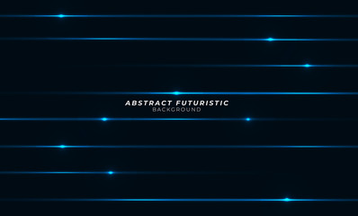 Wall Mural - Abstract blue laser beams. Isolated on transparent black background. Abstract futuristic art wallpaper. Vector illustration.