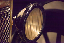 Old Auto Headlight