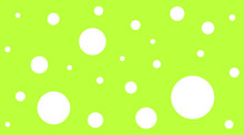 Polka Dot White On Lemon Green For Background, Polka Dot White Pattern Cute, Random Scattered Dots, Green Lemon And White Polka Dot Pattern For Confetti Wallpaper