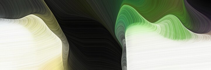 Aufkleber - elegant graphic with waves. abstract waves design with very dark blue, beige and very dark green color for canvas or poster