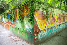 Grafitti At Seebad Enge