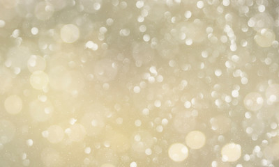 Christmas light background.  Holiday glowing backdrop. Defocused Background With Blinking Stars. Blurred Bokeh.