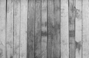 Beautiful vintage black and white wooden wall texture background