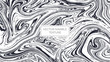 © Елена Сунагатова - Black and white marble vector design. Marbling Texture design.