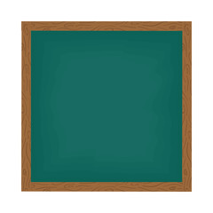 Poster - school chalkboard supply isolated icon