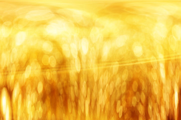 Wall Mural - abstract gold circle bokeh background