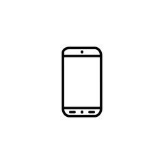 Sticker - Smart phone And Hand phone Icon Vector Design Template