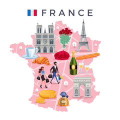 Wall Mural - France Travel Concept