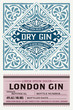 © Roverto - Vintage Gin label. Vector layered