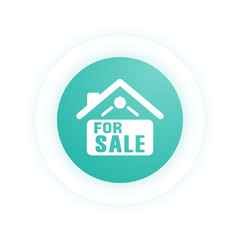 Poster - Home For Sale Sign -  Icon