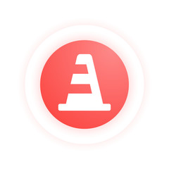 Sticker - Traffic Cone -  Icon