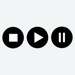 video player buttons