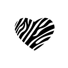 Heart Zebra Clipart Free Stock Photo - Public Domain Pictures