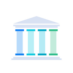 four pillars diagram. clipart image isolated on white background