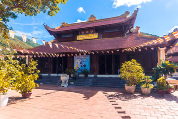 Van Son Pagoda of Con Dao island in Vietnam