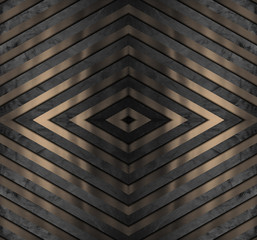 Fototapeta pattern black metal grid