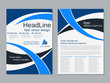 © Ulvur - Modern professional two-sided flyer vector design template