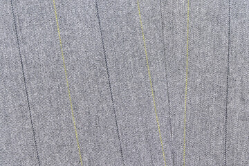 Grey Synthetic fabric texture, background. Grey fabric. Grey background