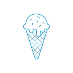 Sticker - Ice cream cone