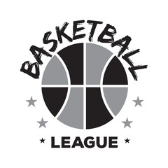 Sticker - Basketball league sticker