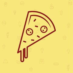 Sticker - Slice of pizza